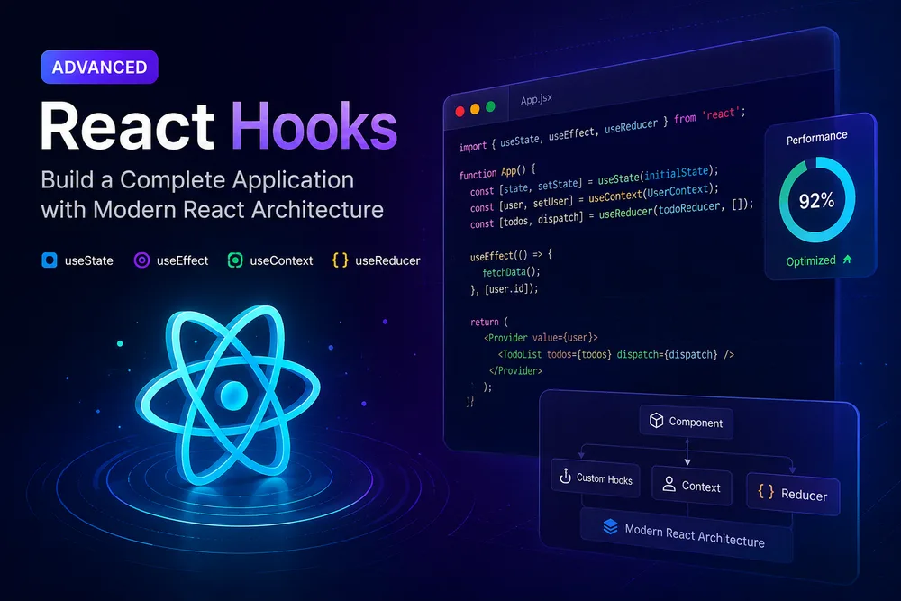 Advanced React Hooks: Build a Complete Application with Modern React Architecture